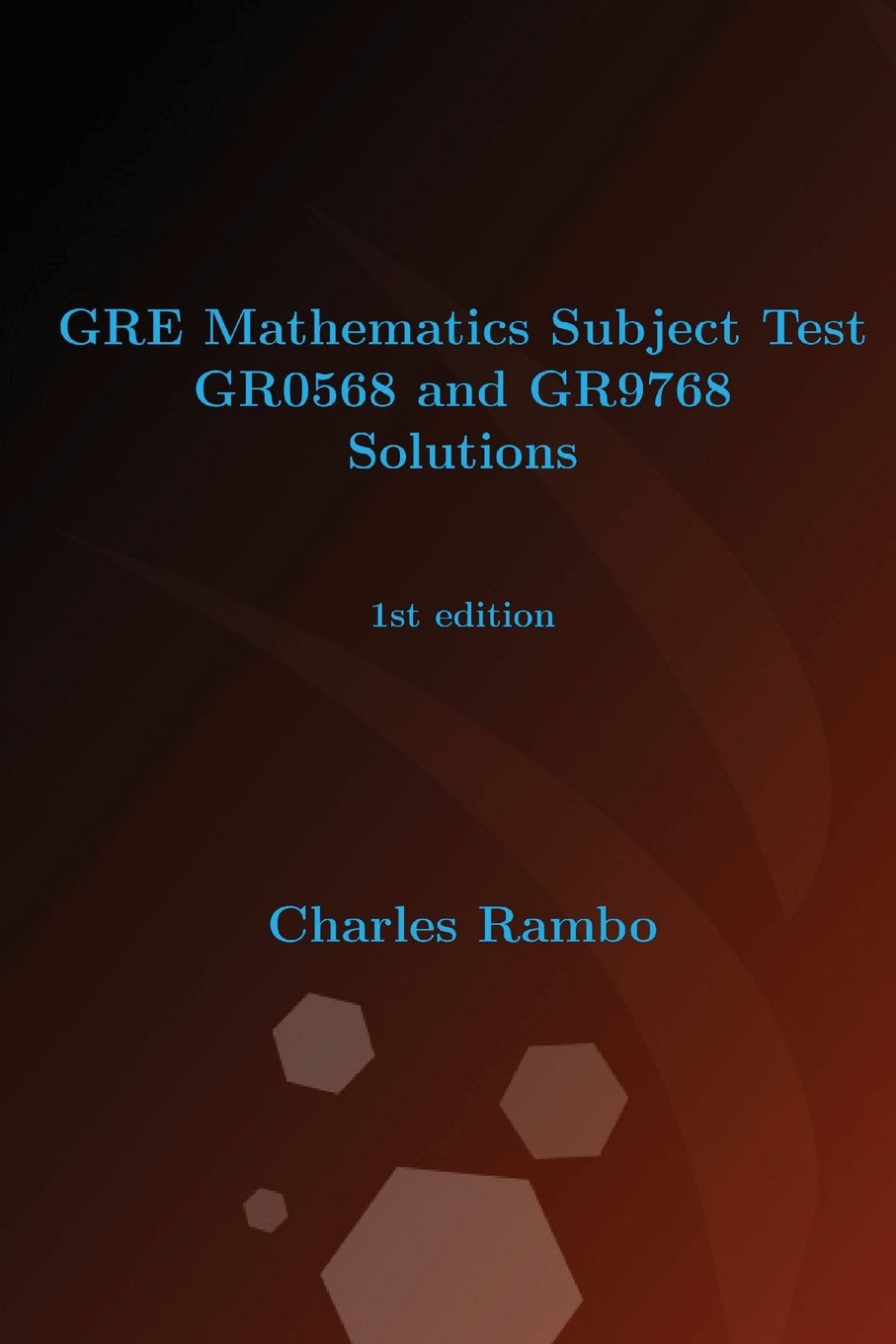Gre Mathematics Subject Test Gr0568 and Gr9768 Solutions,Used