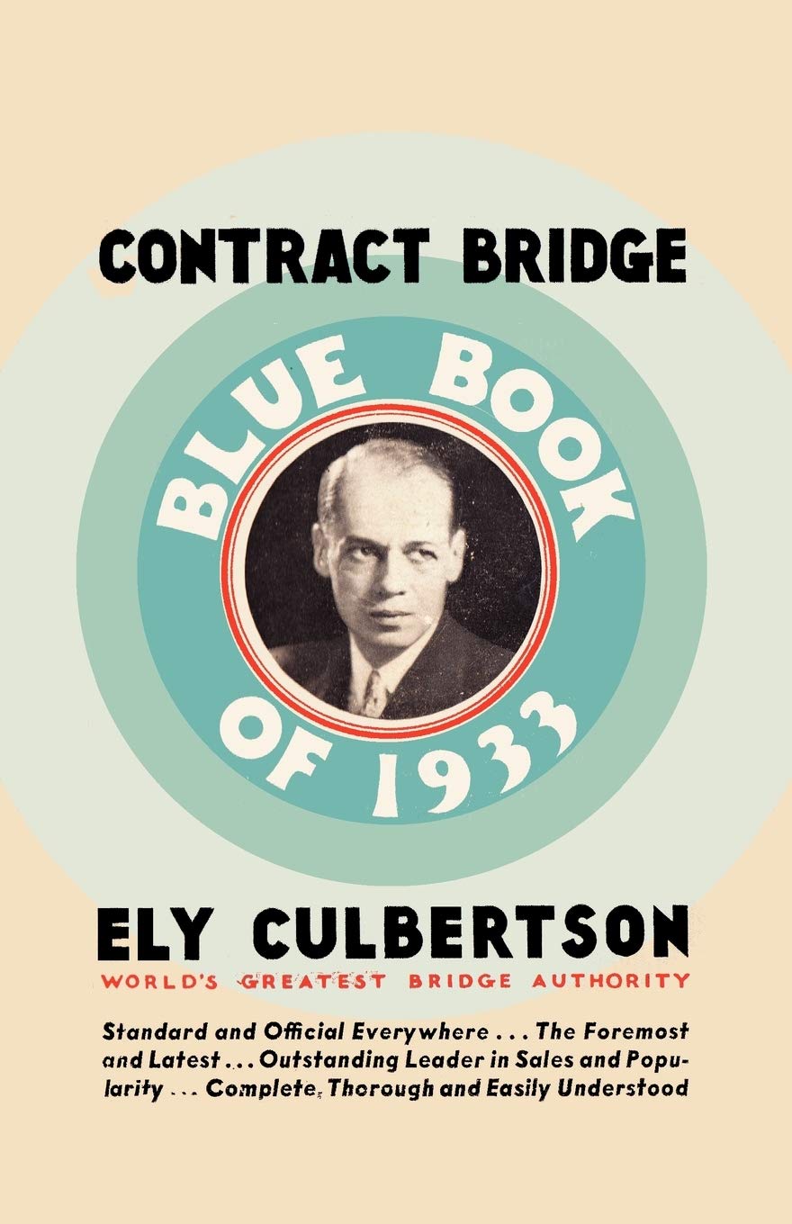 Contract Bridge Blue Book of 1933,Used