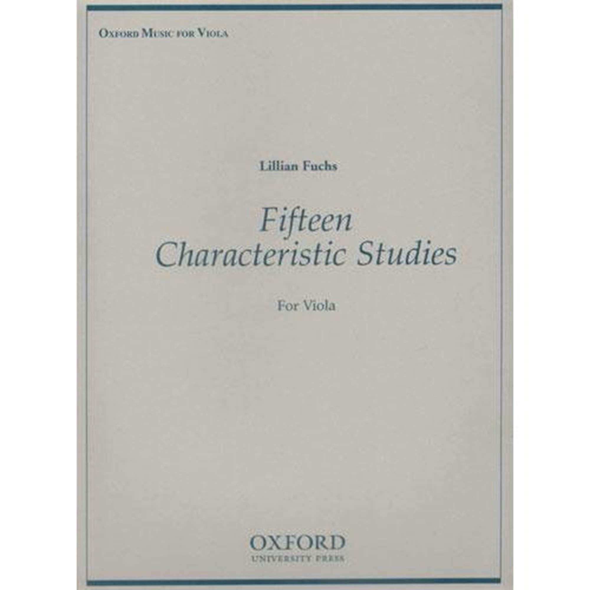 Fifteen Characteristic Studies For Viola,Used
