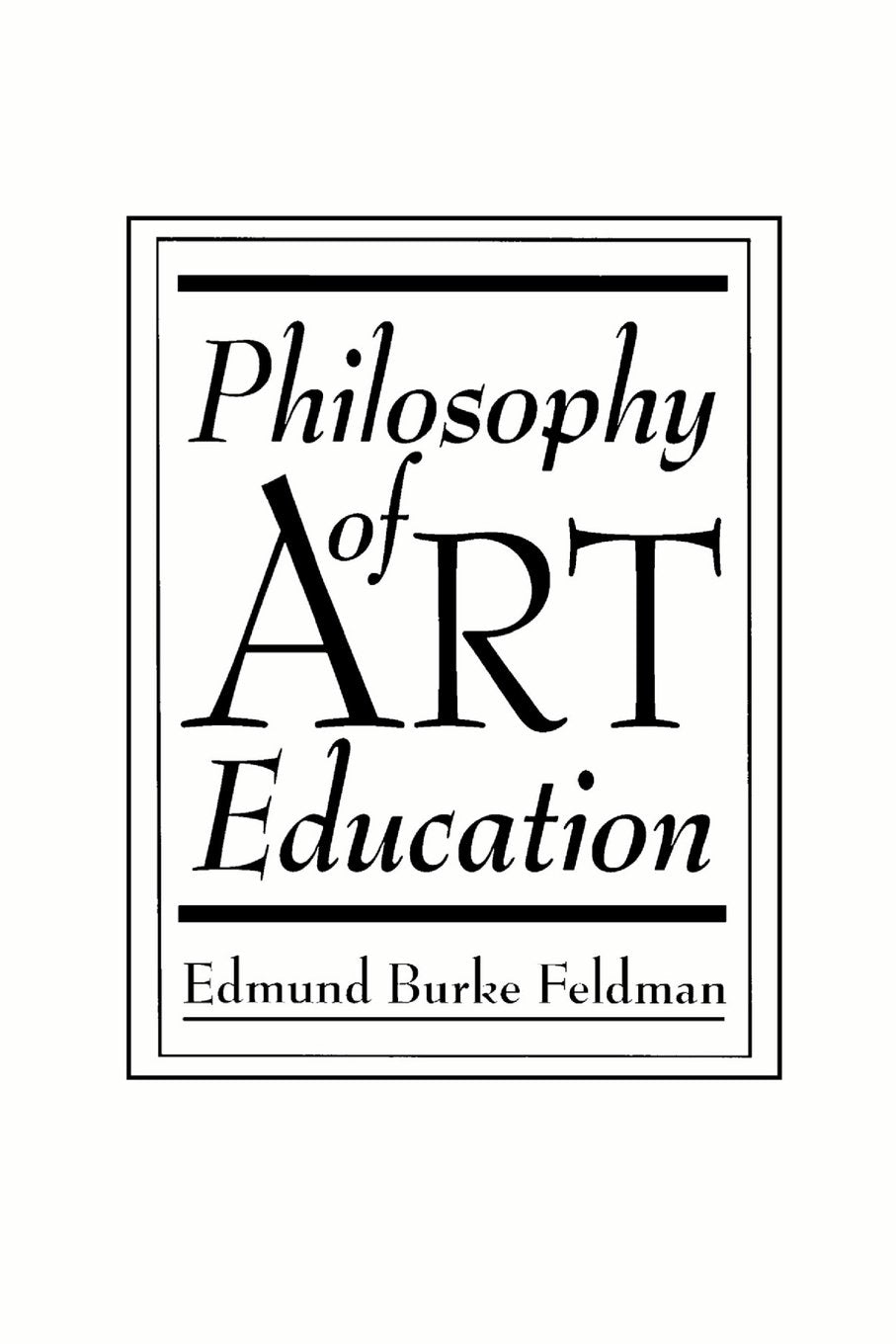 Philosophy of Art Education,Used