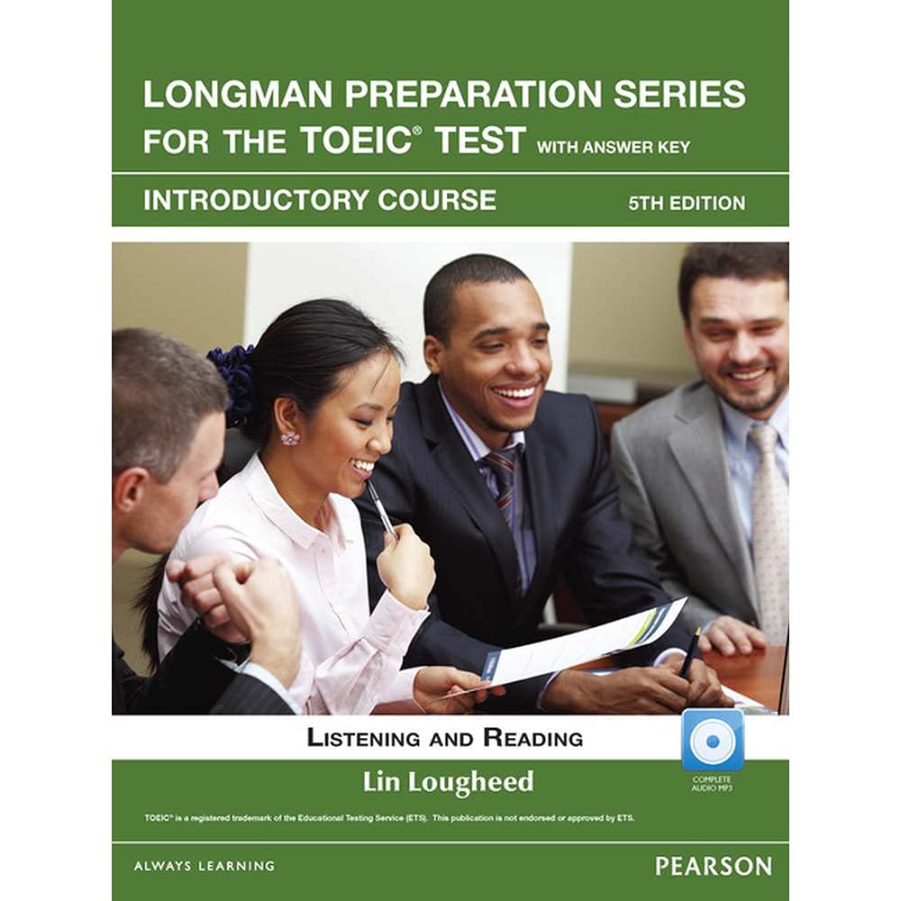 Longman Preparation Series for the TOEIC Test: Listening and Reading. Introduction with Answer Key (+ CDROM),Used