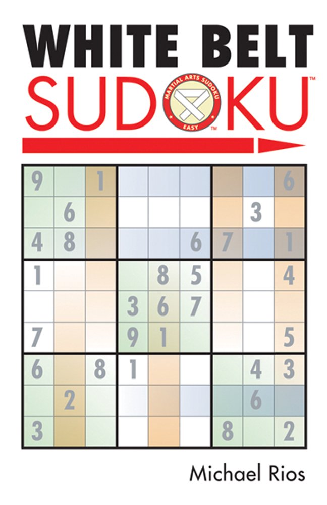White Belt Sudoku (Martial Arts Puzzles Series),Used