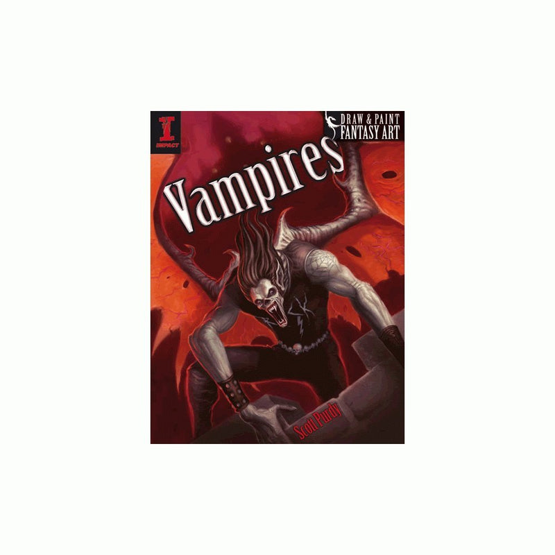 Draw & Paint Fantasy Art  Vampires,Used