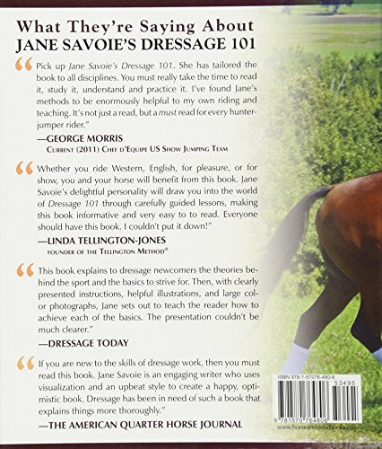 Jane Savoie's Dressage 101: The Ultimate Source of Dressage Basics in a Language You Can Understand,Used