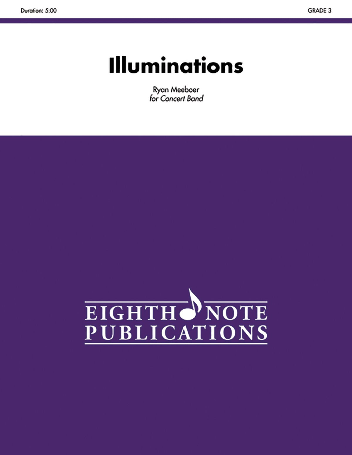 Illuminations: Conductor Score & Parts (Eighth Note Publications),Used