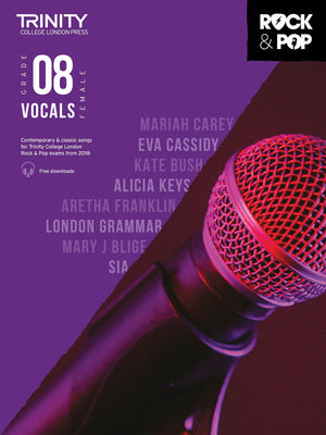 Rock & Pop 2018 Vocals Grade 8 (female)