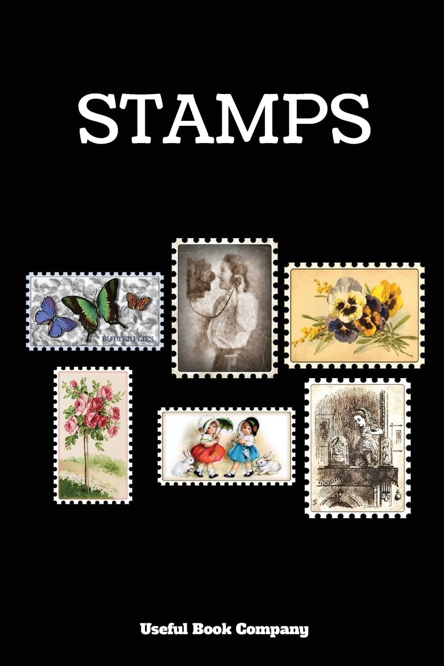 Stamps: Stamp book for stamp collectors, 6 x 9,,Used