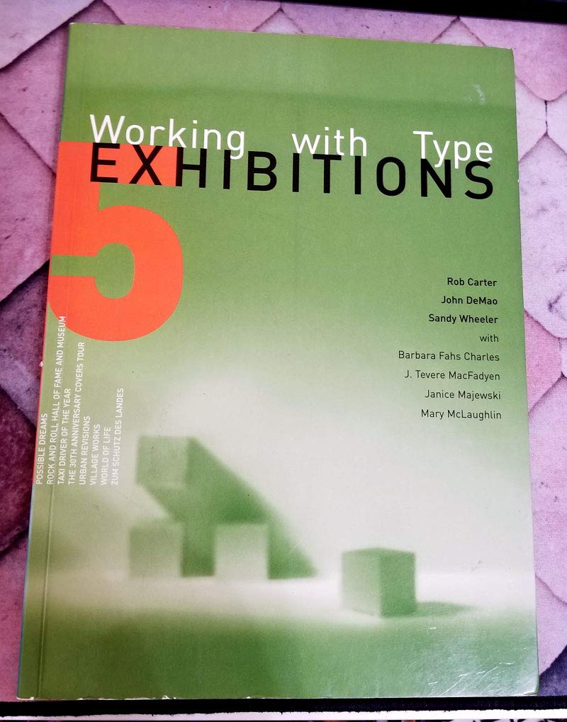 Exhibition and Display Design (Working with Type Series),Used