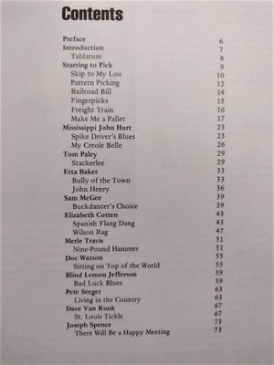 Fingerpicking Styles for Guitar,Used