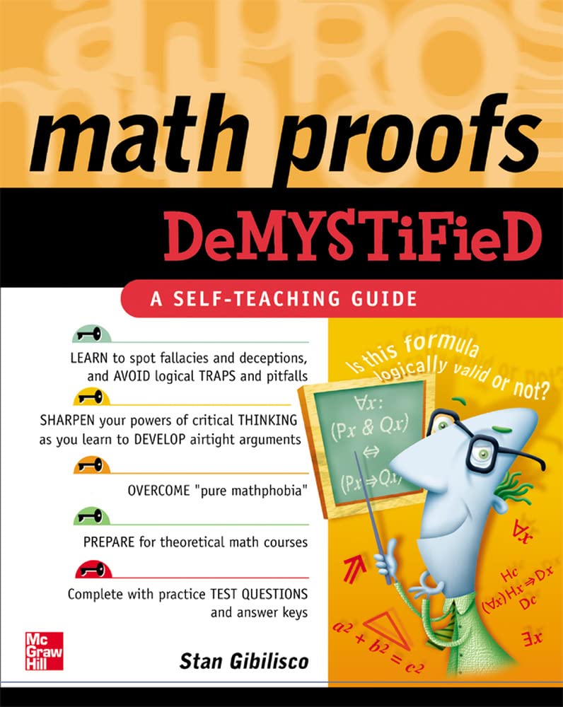 Math Proofs Demystified,New
