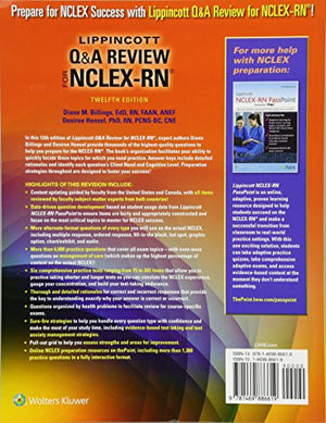 Lippincott Q&A Review For Nclexrn (Lippincott'S Review For Nclexrn) (Lippincott'S Review For Nclexrn)