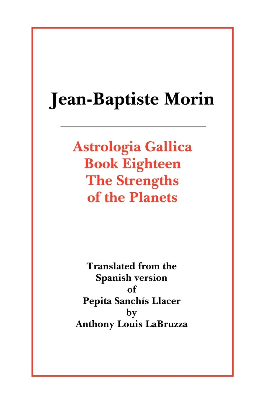 Astrologia Gallica Book Eighteen,Used