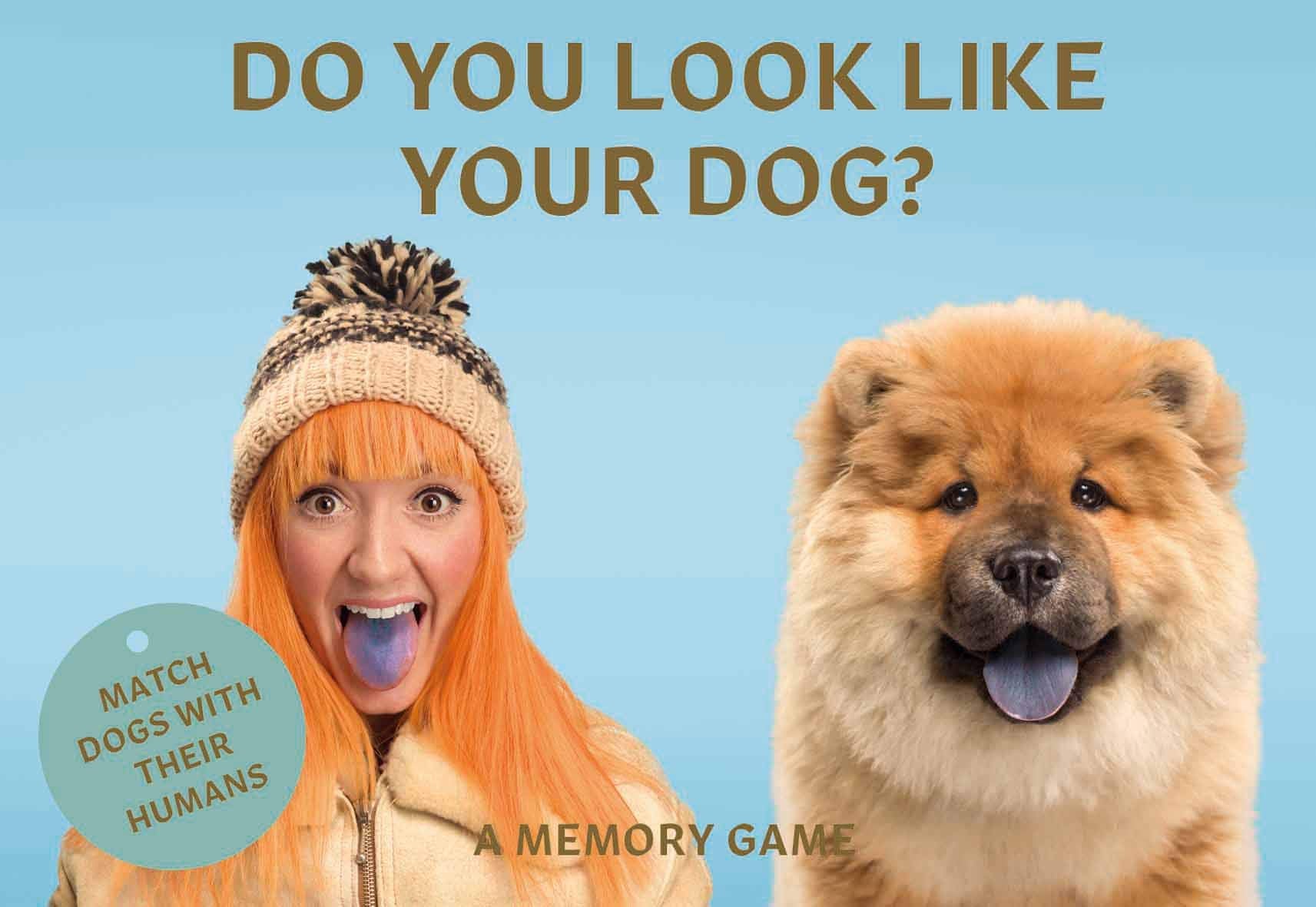 Do You Look Like Your Dog?: Match Dogs With Their Humans: A Memory Game