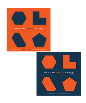 Which One Doesnt Belong?: A Shapes Book, Teachers Guide with Student Book