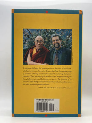 Destructive Emotions: A Scientific Dialogue With The Dalai Lama,New