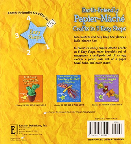 EarthFriendly PapierMache Crafts in 5 Easy Steps (Earthfriendly Crafts in 5 Easy Steps),Used