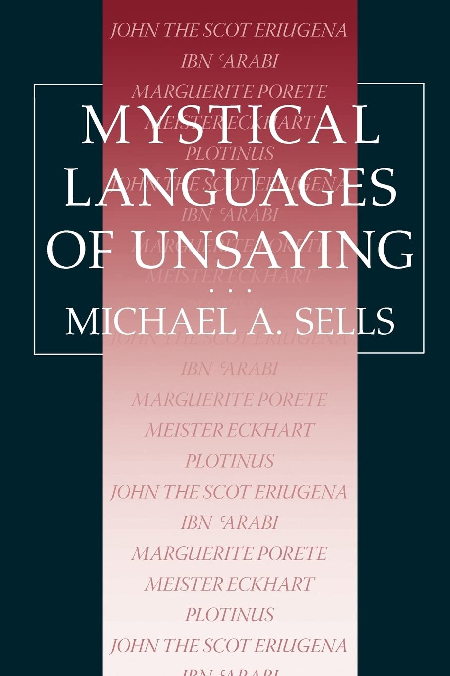 Mystical Languages Of Unsaying,New