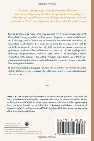 Man and the Economy: Understanding Capitalist Economics and Catholic Social Teaching,Used