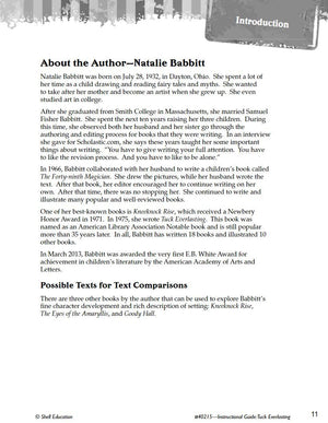 Tuck Everlasting: An Instructional Guide for Literature  Novel Study Guide for 4th8th Grade Literature with Close Reading and ,Used