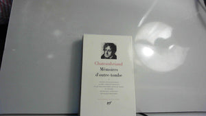 Memoires d'OutreTombe 1 (Bibliotheque de la Pleiade) (French Edition),Used