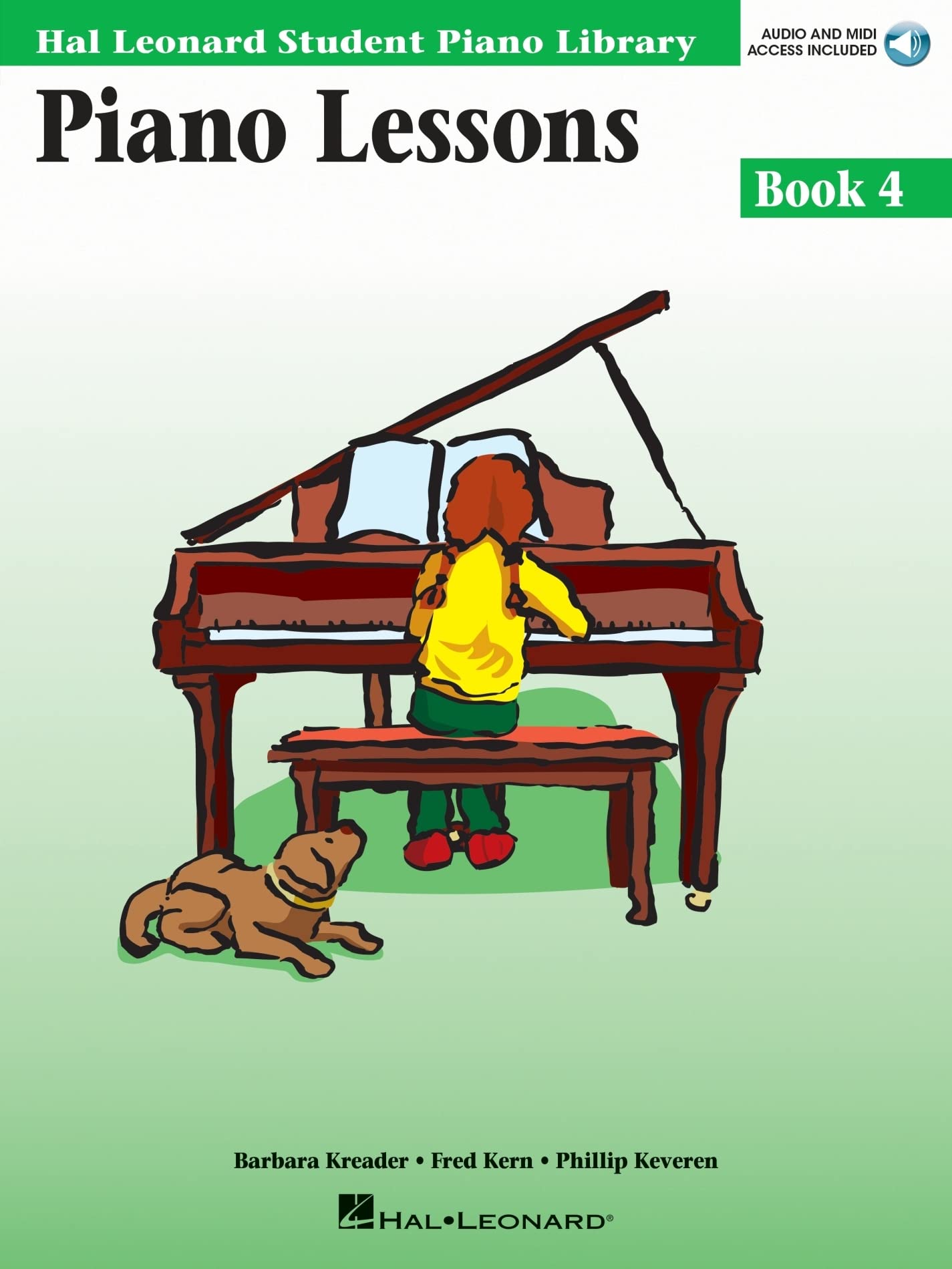 Piano Lessons Book 4  Book with Online Audio Hal Leonard Student Piano Library,New