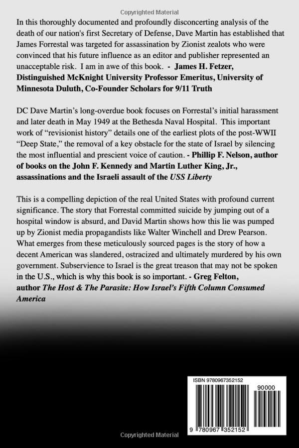 The Assassination Of James Forrestal: Second Edition-new