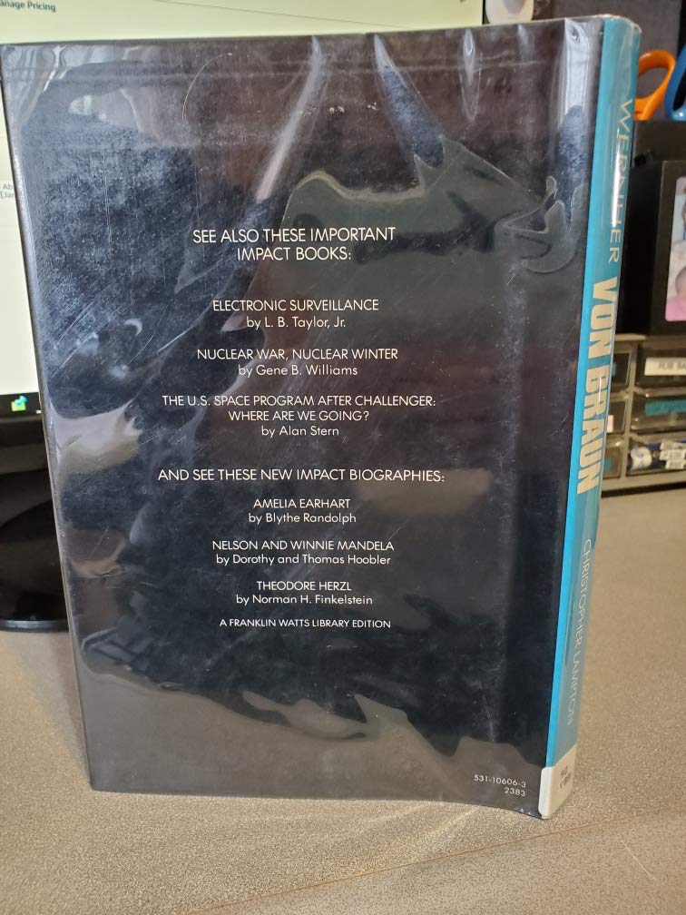 Wernher Von Braun (Impact Biographies),Used