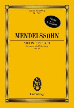 Violin Concerto, Op. 64 in E Minor: Study Score,Used