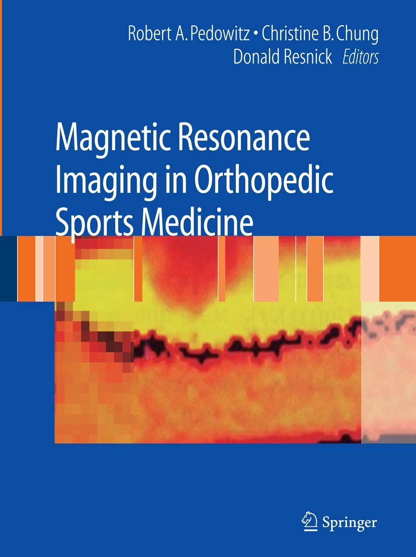 Magnetic Resonance Imaging In Orthopedic Sports Medicine
