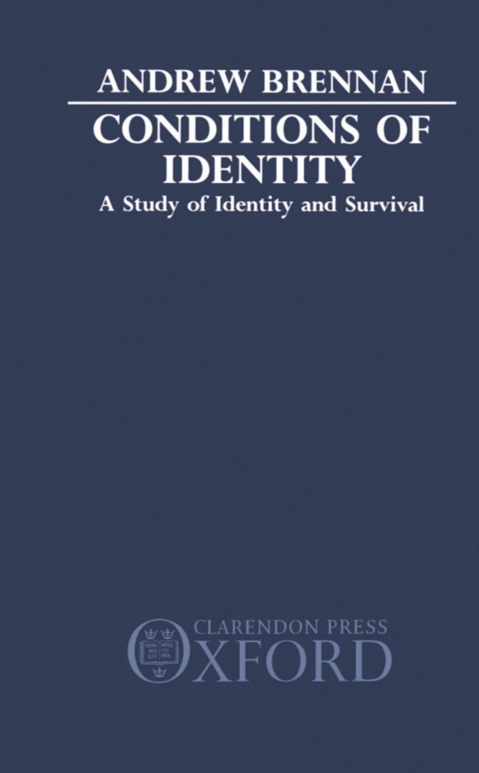 Conditions Of Identity: A Study In Identity And Survival,Used
