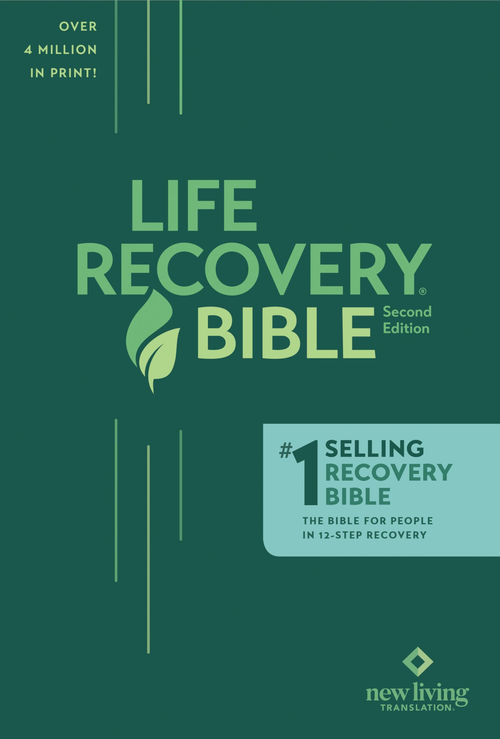 Nlt Life Recovery Bible, Second Edition (Softcover): Addiction Bible Tied To 12 Steps Of Recovery For Help With Drugs, Alcohol,