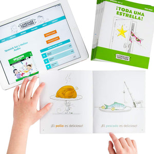 Spanish For Kids Set 2: 10 Beginner Spanish Reading Books For Kids With Online Audio And 100 More First Words: Learning Spanish ,New