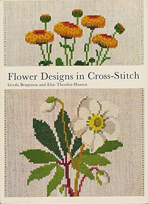 Flower Design in Cross Stitch (A Reinhold craft paperback),Used