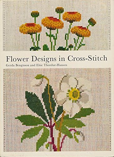 Flower Design in Cross Stitch (A Reinhold craft paperback),Used