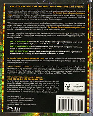 The Complete Guide to Greener Meetings and Events,Used