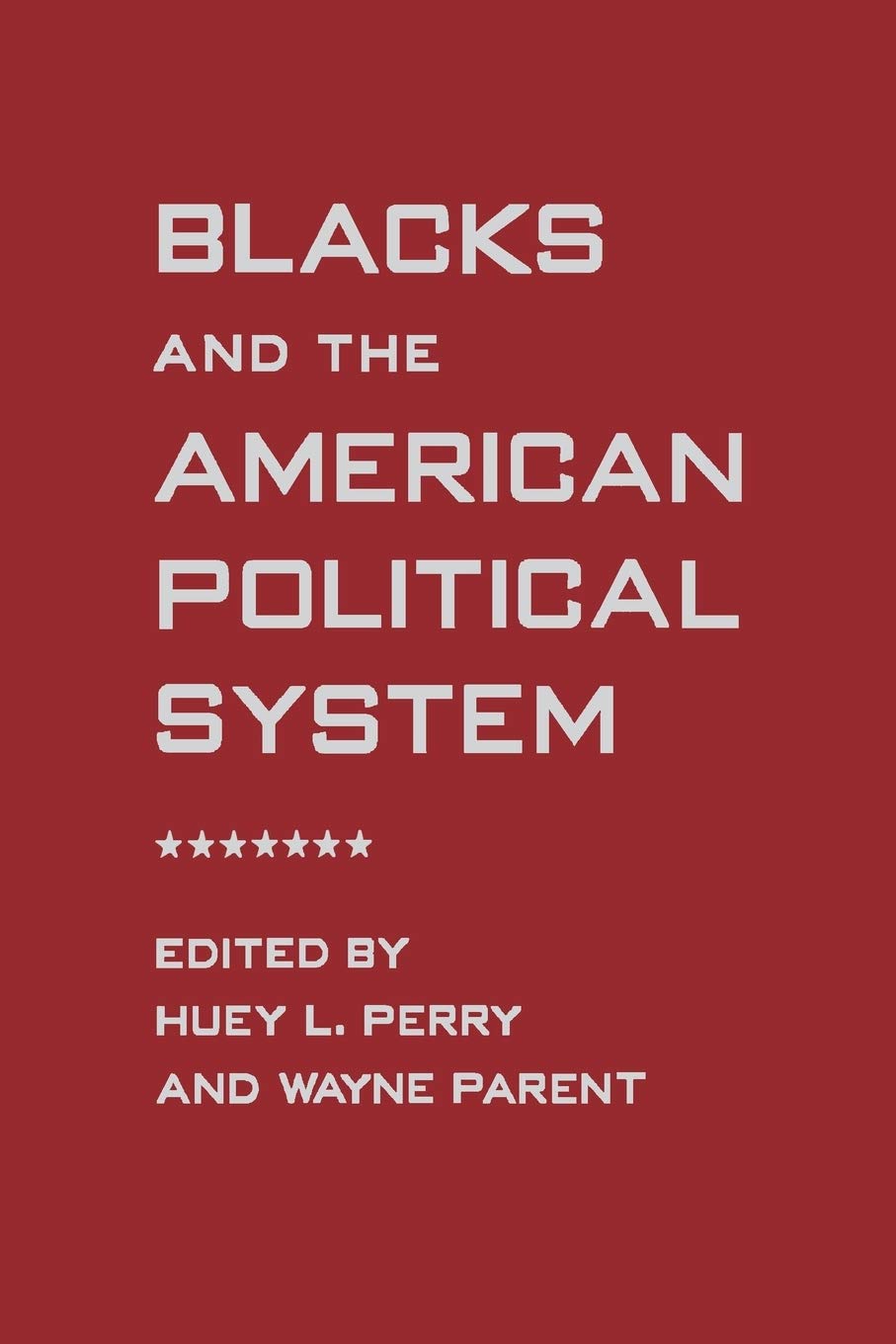 Blacks and the American Political System,Used