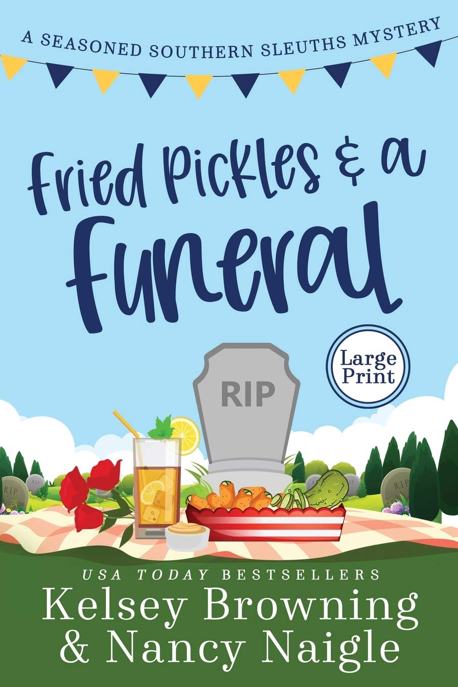 Fried Pickles and a Funeral: A Humorous and Heartwarming Cozy Mystery (Seasoned Southern Sleuths Cozy Mystery),Used
