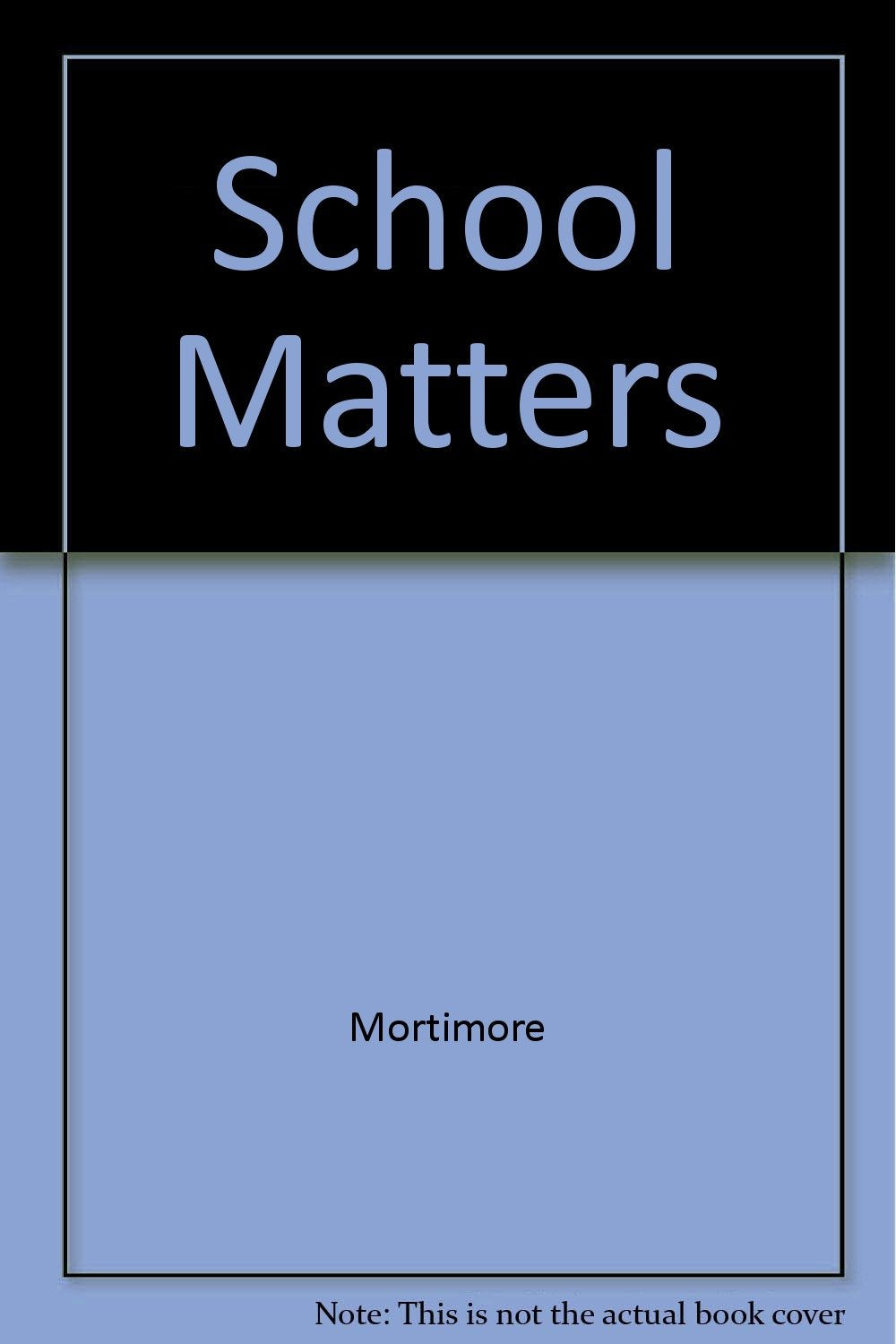 School Matters,Used