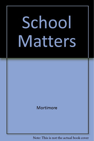 School Matters,Used