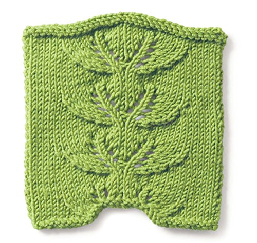 Flowers & Leaves: 70 Stitch Patterns You'll Like to KnitEyelet Fern, Blackberry Stitch, Ribbon and Rosets, Classic Frost Flower,Used