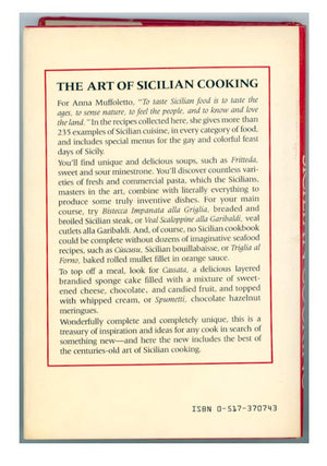 The Art Of Sicilian Cooking,New