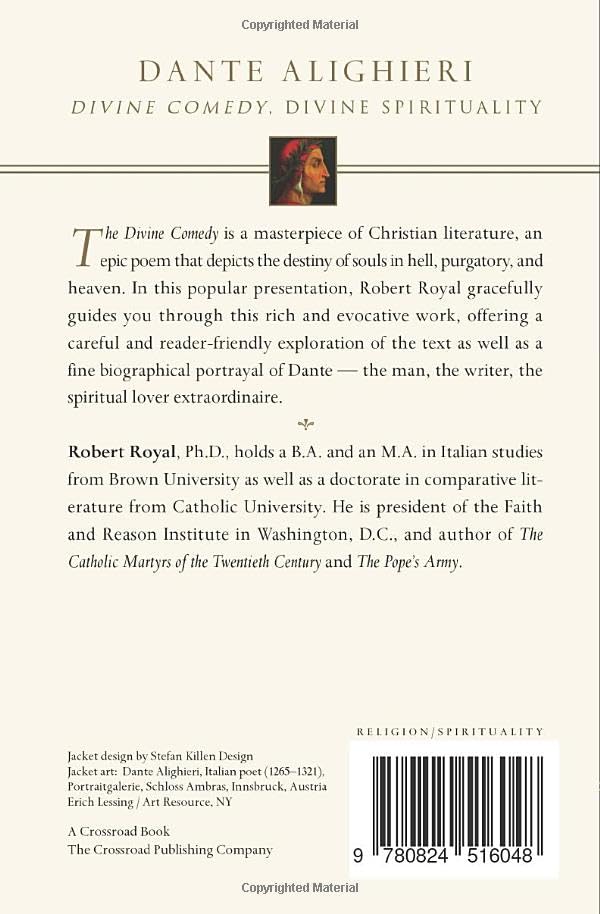Dante Alighieri: Divine Comedy, Divine Spirituality (The Crossroad Spiritual Legacy Series),Used
