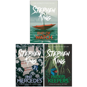 The Bill Hodges Trilogy Stephen King 3 Books Collection Set (Mr Mercedes, Finders Keepers, End of Watch)