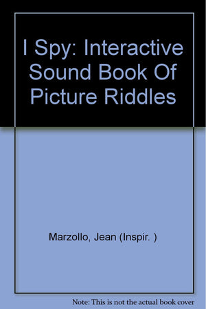I Spy Interactive Sound Book of Picture Riddles,Used