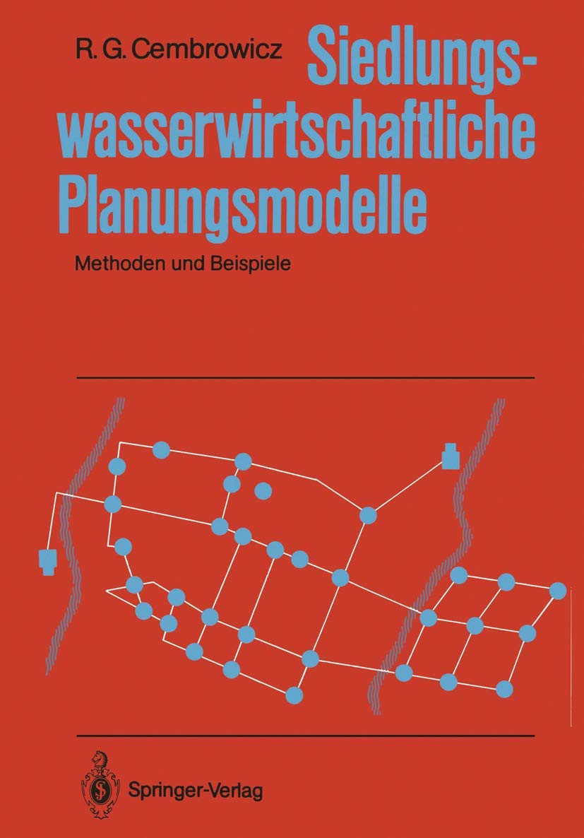 Siedlungswasserwirtschaftliche Planungsmodelle: Methoden und Beispiele (German Edition),Used