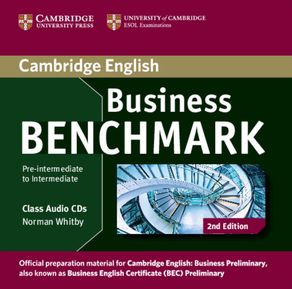 Business Benchmark Preintermediate to Intermediate Business Preliminary Class Audio CDs (2),Used