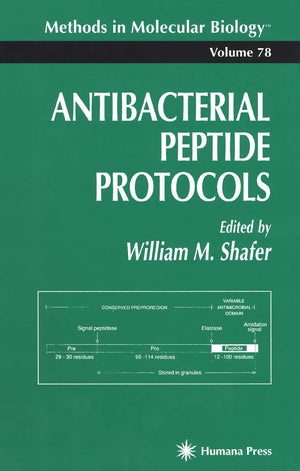 Antibacterial Peptide Protocols (Methods in Molecular Biology, 78),New