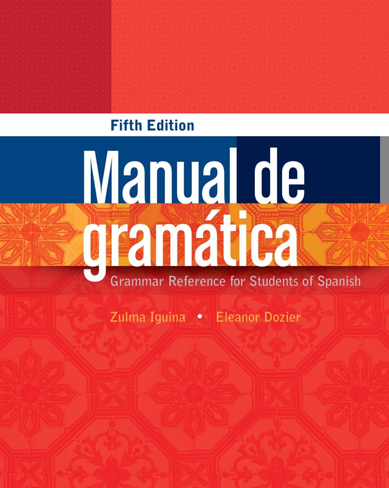 Manual de gramtica (World Languages),Used