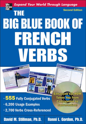 The Big Blue Book of French Verbs with CDROM, Second Edition,Used