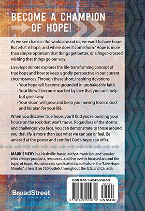 Live Hope Minute: 365 Daily Devotionals,Used
